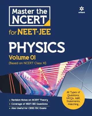 Padroneggiare il NCERT per NEET e JEE Physics Vol. 1 - Master the NCERT for NEET and JEE Physics Vol 1