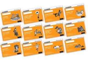 Leggere scrivere Inc. Fonetica: Set arancione in bianco e nero 4 libri di storie Misto Confezione da 12 - Read Write Inc. Phonics: Black and White Orange Set 4 Storybooks Mixed Pack of 12