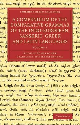 Compendio della grammatica comparata delle lingue indoeuropee, sanscrite, greche e latine - A Compendium of the Comparative Grammar of the Indo-European, Sanskrit, Greek and Latin Languages