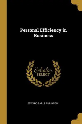 Efficienza personale negli affari - Personal Efficiency in Business
