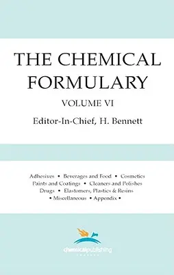 Formulario chimico, volume 6 - The Chemical Formulary, Volume 6