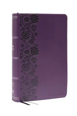 Kjv, Bibbia di riferimento personale a stampa grande a colonna singola, in pelle, viola, lettere rosse, stampa comfort: Sacra Bibbia, Versione di Re Giacomo - Kjv, Personal Size Large Print Single-Column Reference Bible, Leathersoft, Purple, Red Letter, Comfort Print: Holy Bible, King James Version