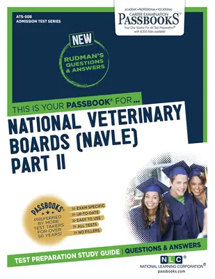 National Veterinary Boards (NBE) (NVB) Parte II - Farmacologia, Terapeutica, Parassitologia, Igiene (ATS-50B): Guida allo studio dei libretti - National Veterinary Boards (NBE) (NVB) Part II - Pharmacology, Therapeutics, Parasitology, Hygiene (ATS-50B): Passbooks Study Guide