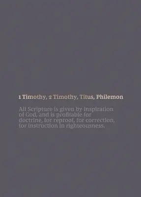 Diario delle Scritture NKJV - 1-2 Timoteo, Tito, Filemone: Bibbia, Nuova versione di Re Giacomo - NKJV Scripture Journal - 1-2 Timothy, Titus, Philemon: Holy Bible, New King James Version