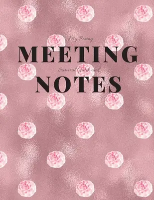 La mia guida di sopravvivenza alle riunioni noiose e gli appunti: Quaderno per riunioni 8,5x11 e libro di puzzle - My Boring Meeting Survival Guide and Notes: 8.5x11 Meeting Notebook and Puzzle Book