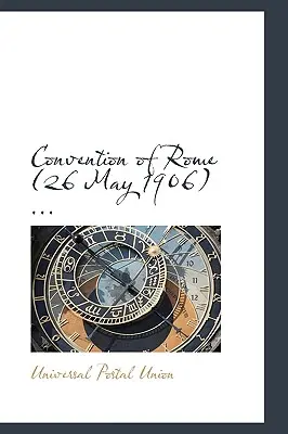 Convenzione di Roma - Convention of Rome