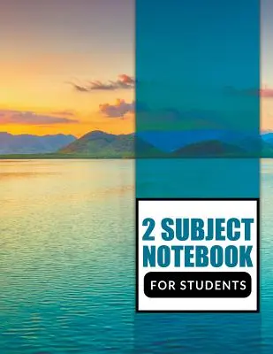 Quaderno a 2 materie per studenti - 2 Subject Notebook For Students