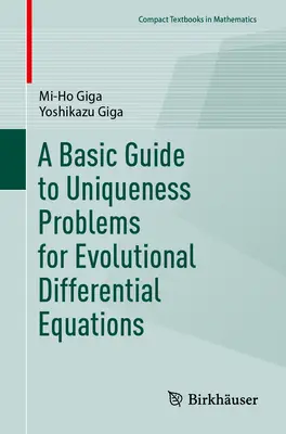 Guida di base ai problemi di unicità delle equazioni differenziali evolutive - A Basic Guide to Uniqueness Problems for Evolutionary Differential Equations