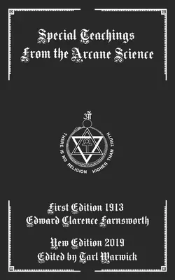 Insegnamenti speciali della scienza arcana - Special Teachings from the Arcane Science