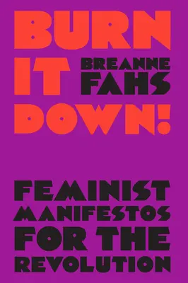 Brucia tutto! Manifesti femministi per la rivoluzione - Burn It Down!: Feminist Manifestos for the Revolution