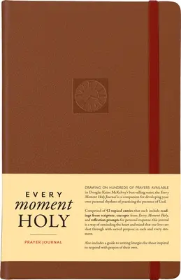 Diario di preghiera Ogni momento santo - Marrone - Every Moment Holy Prayer Journal-Brown