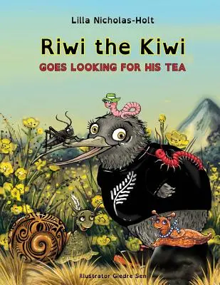 Riwi il Kiwi va a cercare il suo tè (OpenDyslexic) - Riwi the Kiwi Goes Looking for his Tea (OpenDyslexic)