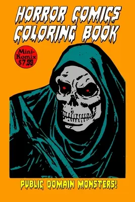Libri da colorare sui fumetti dell'orrore - Horror Comics Coloring Books