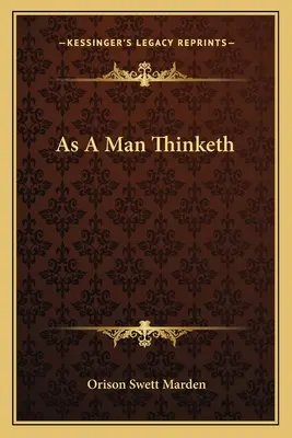 Come un uomo pensa - As A Man Thinketh