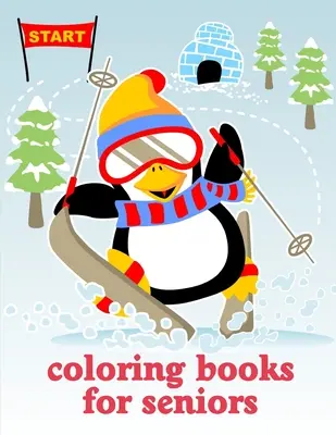 Libri da colorare per anziani: Libro di Natale, immagini di animali facili e divertenti - Coloring Books For Seniors: Christmas Book, Easy and Funny Animal Images