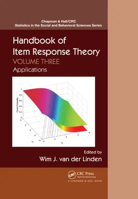 Manuale di teoria della risposta agli item: Volume 3: Applicazioni - Handbook of Item Response Theory: Volume 3: Applications