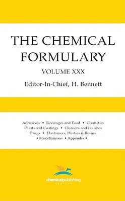 Il Formulario Chimico, Volume 30 - The Chemical Formulary, Volume 30