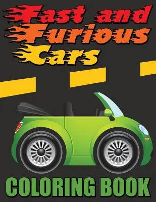 Libro da colorare Fast and Furious Cars - Fast and Furious Cars Coloring Book