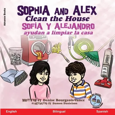 Sophia e Alex puliscono la casa: Sofa y Alejandro aiutano a pulire la casa - Sophia and Alex Clean the House: Sofa y Alejandro ayudan a limpiar la casa