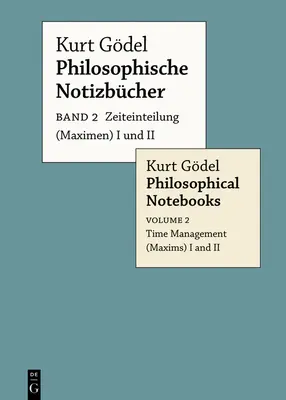 Zeiteinteilung (Maximen) I Und II / Gestione del tempo (massime) I e II - Zeiteinteilung (Maximen) I Und II / Time Management (Maxims) I and II