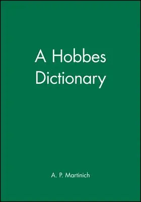 Dizionario di Hobbes: Da Atlee a Major - A Hobbes Dictionary: From Atlee to Major