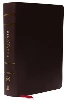 Bibbia di studio di Re Giacomo, cuoio legato, borgogna, indicizzata, edizione a colori - The King James Study Bible, Bonded Leather, Burgundy, Indexed, Full-Color Edition