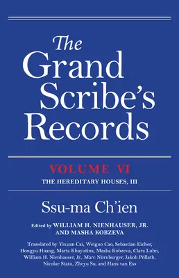 I registri del Grande Scriba, Volume VI: Le case ereditarie, III - The Grand Scribe's Records, Volume VI: The Hereditary Houses, III