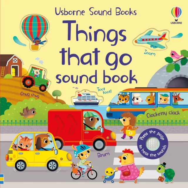 Libro sonoro Cose che vanno - Things That Go Sound Book