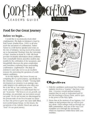 Guida alla cresima per adolescenti - Confirmation for Teens Leader's Guide
