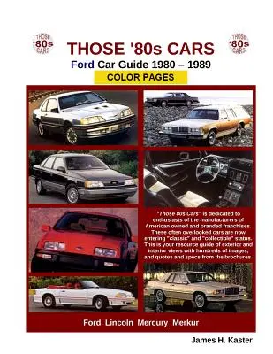 Quelle auto degli anni '80 - Ford - Those 80s Cars - Ford