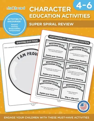Attività di educazione al carattere Gradi 4-6 - Character Education Activities Grades 4-6