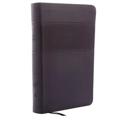 KJV, Bibbia di riferimento, formato personale a stampa gigante, similpelle, nero, indicizzata, edizione a lettere rosse - KJV, Reference Bible, Personal Size Giant Print, Imitation Leather, Black, Indexed, Red Letter Edition