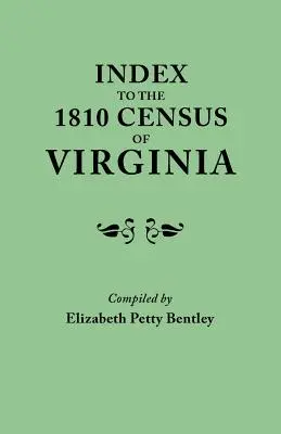 Indice del censimento della Virginia del 1810 - Index to the 1810 Census of Virginia