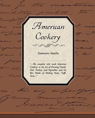 Cucina americana - American Cookery