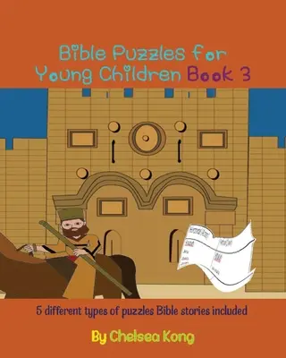 Puzzle biblici per bambini piccoli Libro3 - Bible Puzzles for Young Children Book3