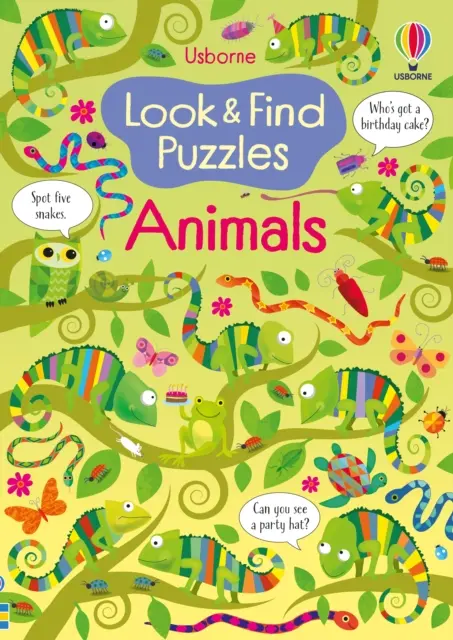 Mencari dan Menemukan Puzzle Hewan - Look and Find Puzzles Animals