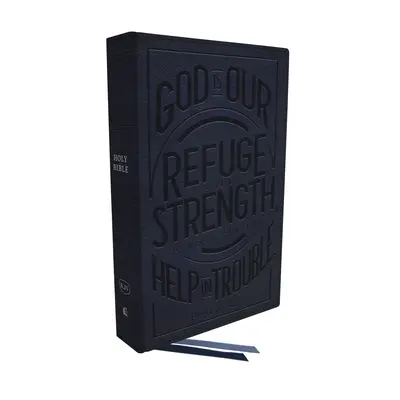 Kjv, Bibbia di riferimento per uso personale, Collezione di copertine con disegni dei versi, in pelle morbida, blu, lettere rosse, indicizzazione del pollice, stampa comfort: Sacra Bibbia, Versione di Re Giacomo Kjv - Kjv, Personal Size Reference Bible, Verse Art Cover Collection, Leathersoft, Blue, Red Letter, Thumb Indexed, Comfort Print: Holy Bible, King James Ve