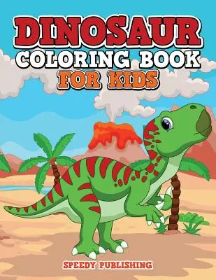 Libro da colorare sui dinosauri per bambini - Dinosaur Coloring Book For Kids