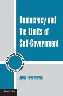 Democrazia e limiti dell'autogoverno - Democracy and the Limits of Self-Government
