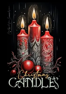 Libro da colorare sulle candele di Natale per adulti: Libro da colorare di Natale per adulti in scala di grigi Candele di Natale Libro da colorare decorazione di Natale in scala di grigi - Christmas Candles Coloring Book for Adults: Christmas Coloring Book for adults grayscale christmas candles Coloring Book christmas decoration grayscal