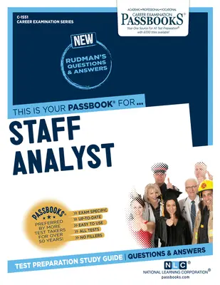 Analista di personale (C-1551): Guida allo studio dei libretti, volume 1551 - Staff Analyst (C-1551): Passbooks Study Guidevolume 1551
