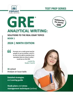 GRE Scrittura analitica: Soluzioni ai veri argomenti del saggio - Libro 1 - GRE Analytical Writing: Solutions to the Real Essay Topics - Book 1