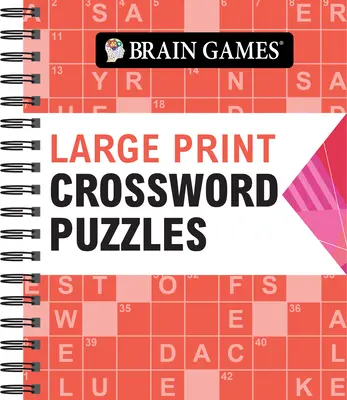 Giochi per il cervello - Cruciverba in grande formato (Arrow) - Brain Games - Large Print Crossword Puzzles (Arrow)
