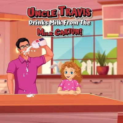 Zio Travis beve il latte dal cartone del latte! - Uncle Travis drinks milk from the milk carton!