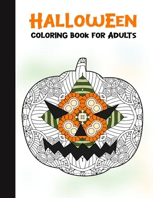 Libro da colorare di Halloween per adulti: 50 illustrazioni di Halloween stampate su un lato, sicure per i pennarelli - Regalo divertente per l'attività artigianale - Desi per alleviare lo stress - Halloween Coloring Book for Adults: 50 Halloween Illustrations Printed On One Side, Safe For Markers - Fun Craft Activity Gift - Stress Relieving Desi