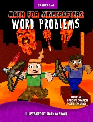 Problemi di matematica per Minecrafters: Gradi 3-4 - Math for Minecrafters Word Problems: Grades 3-4