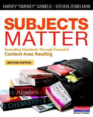 Materia: Superare gli standard attraverso una lettura potente dell'area dei contenuti - Subjects Matter: Exceeding Standards Through Powerful Content-Area Reading