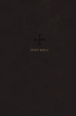Nrsv, Bibbia cattolica, formato standard personale, pelle morbida, nero, stampa comfort: Sacra Bibbia - Nrsv, Catholic Bible, Standard Personal Size, Leathersoft, Black, Comfort Print: Holy Bible