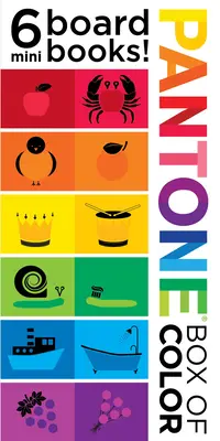 Pantone: Scatola dei colori: 6 mini libri da tavolo!: 6 mini libri da tavolo! - Pantone: Box of Color: 6 Mini Board Books!: 6 Mini Board Books!