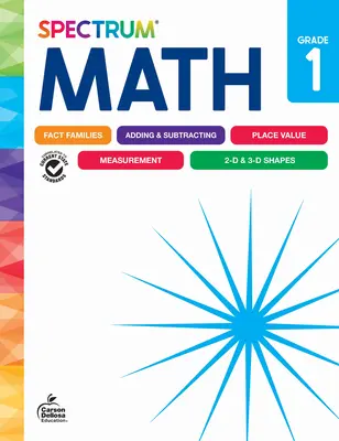 Quaderno di matematica Spectrum, grado 1 - Spectrum Math Workbook, Grade 1